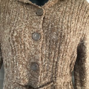 Arizona Jeans Company super soft button down hooded cardigan